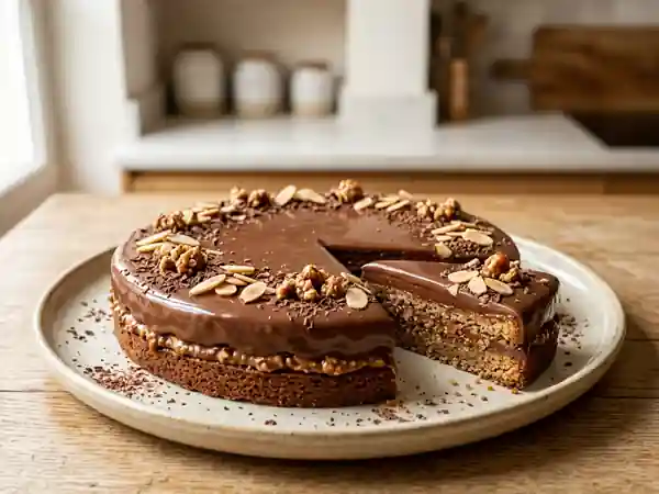 Gâteau Sarah Bernhardt Praliné Chocolat - Photo de présentation