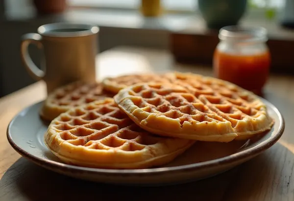 Gaufres moelleuses maison : recette facile et rapide pour un petit déjeuner gourmand