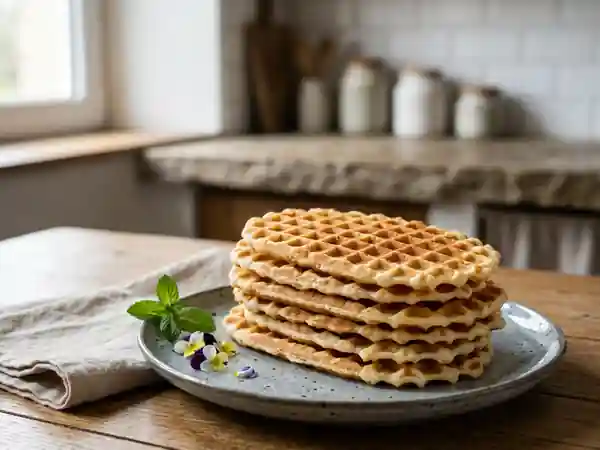 Gaufrettes de Clerval croustillantes et gourmandes - Photo de présentation
