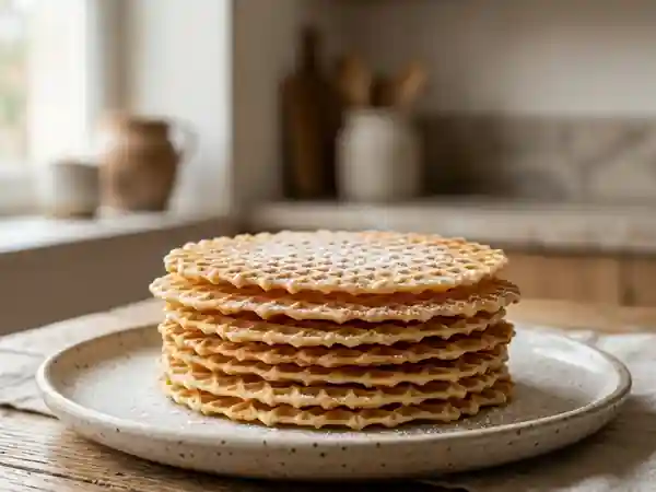 Gaufrettes Vanillées Ultra-Croustillantes - Photo de présentation