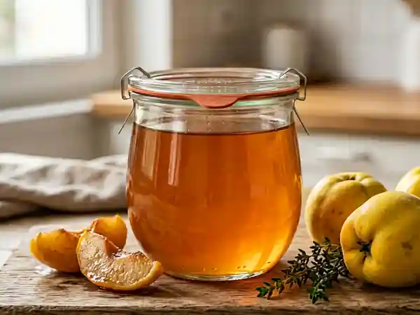 Gelée de coing ambrée et fondante - Photo de présentation