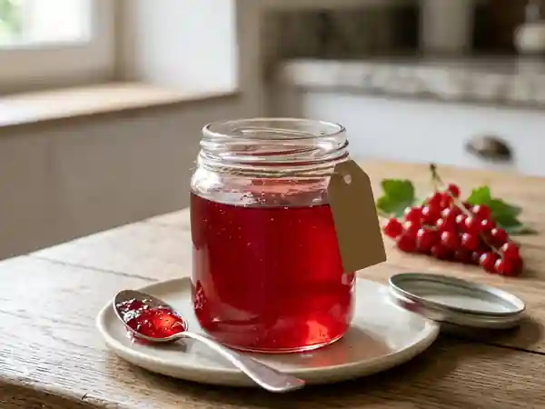 Gelée de groseilles rubis et acidulée - Photo de présentation