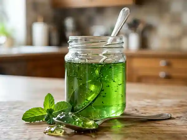 Gelée de menthe maison rafraîchissante - Photo de présentation