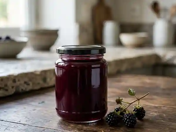 Gelée de mûres sauvage et translucide - Photo de présentation