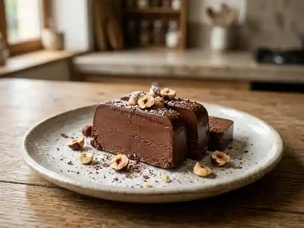 Gianduja onctueux aux noisettes torréfiées - Photo de présentation