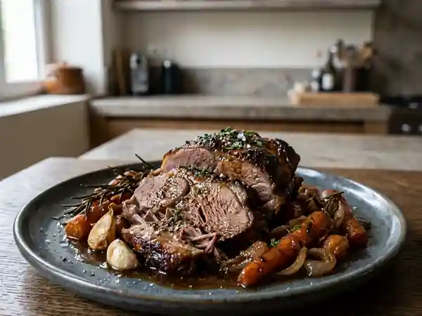 Gigot de 7 heures confit et fondant - Photo de présentation
