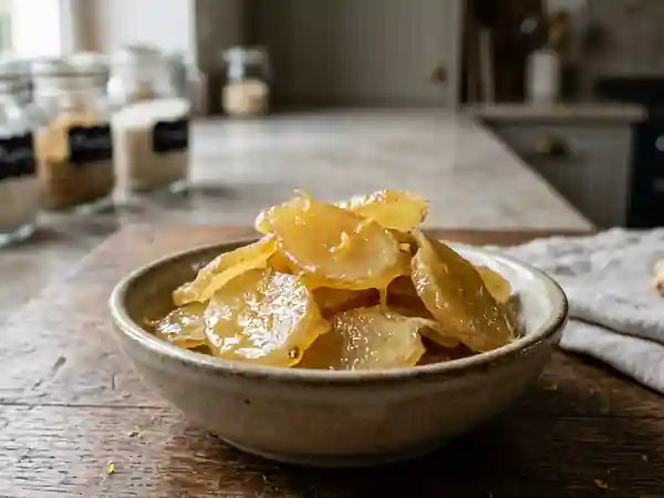 Gingembre confit tendre et acidulé - Photo de présentation
