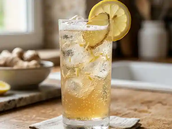 Ginger Ale Intense au Gingembre Frais - Photo de présentation