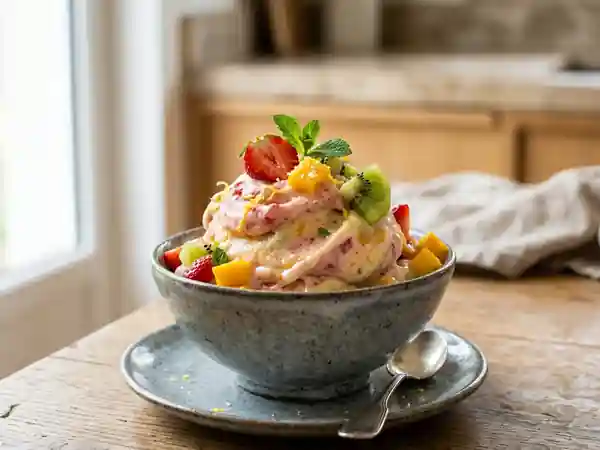 Glace Italienne Fondante aux Fruits - Photo de présentation