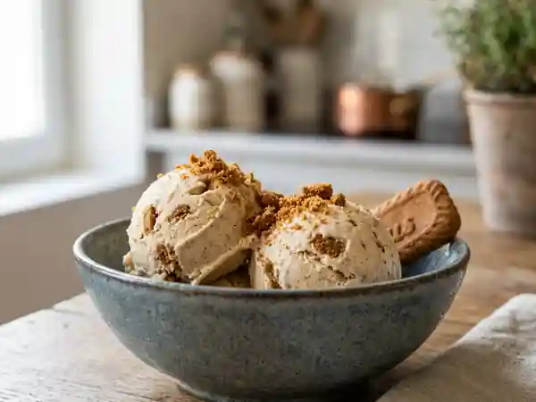 Glace maison aux spéculoos : recette gourmande et facile - Photo de présentation