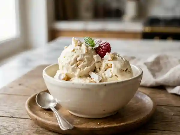 Nuage glacé aux éclats de meringue - Photo de présentation