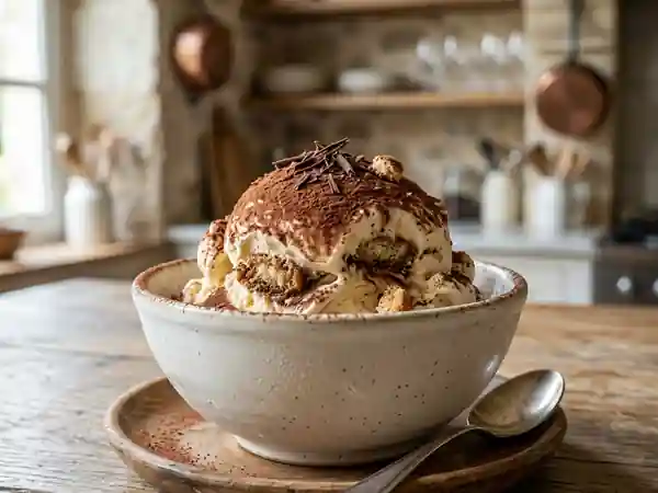 Tiramisu Glacé Onctueux au Mascarpone - Photo de présentation