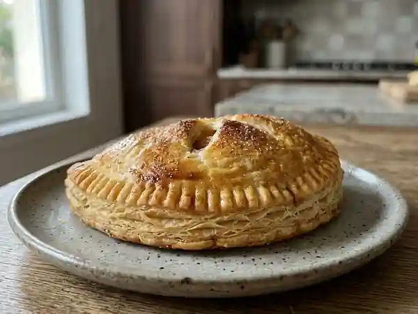 Gosette aux pommes croustillante et cannelle - Photo de présentation
