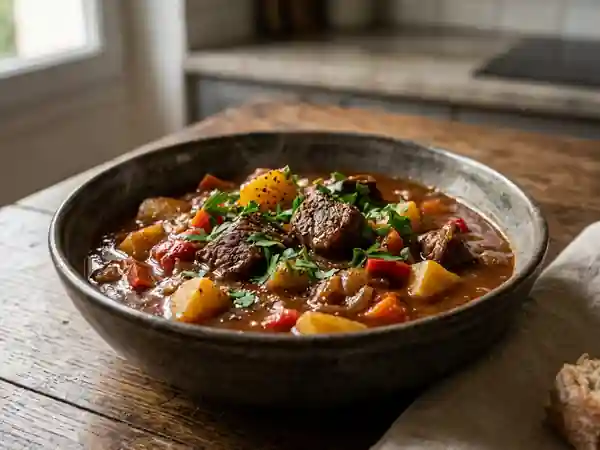 Goulash Fondant à la Bière et Paprika - Photo de présentation