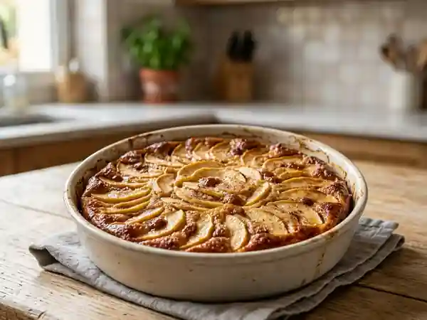 Gouerre aux pommes fondant et cannelle - Photo de présentation