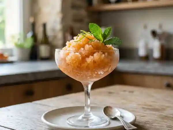 Granité de Melon au Porto : Fraîcheur Intense - Photo de présentation