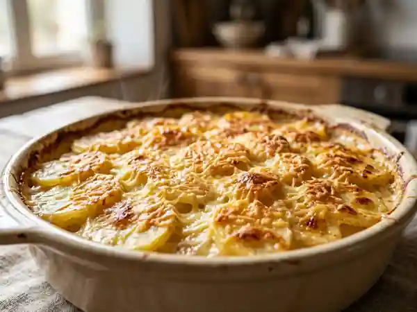 Gratin dauphinois fondant et léger - Photo de présentation