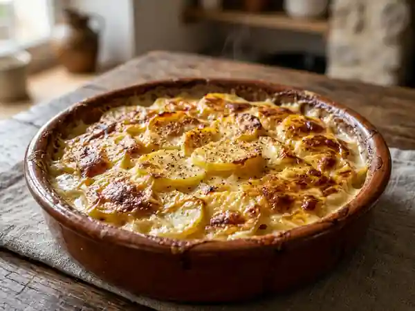 Gratin dauphinois crémeux et fondant - Photo de présentation