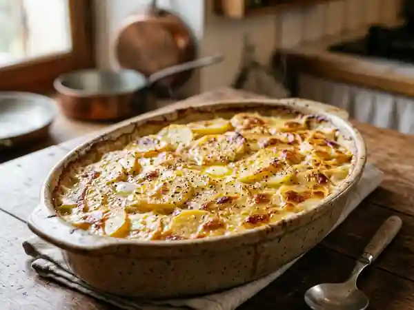 Gratin Dauphinois Crémeux et Fondant de Claudie : Recette Traditionnelle Inratable - Photo de présentation