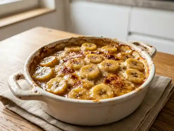 Bananes Gratinées à la Cannelle - Photo de présentation