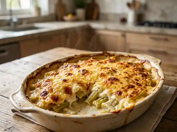 Gratin de cardons fondant et muscadé - Photo de présentation