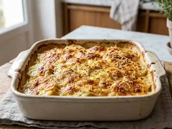Gratin de chouchou onctueux et doré - Photo de présentation