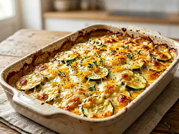 Gratin de Courgettes à l'Orange : Recette Gourmande et Facile - Photo de présentation
