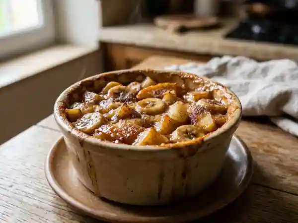 Gratin de fruits frais simple et gourmand - Photo de présentation