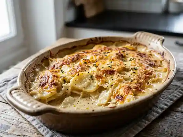 Gratin de panais fondant à la muscade - Photo de présentation