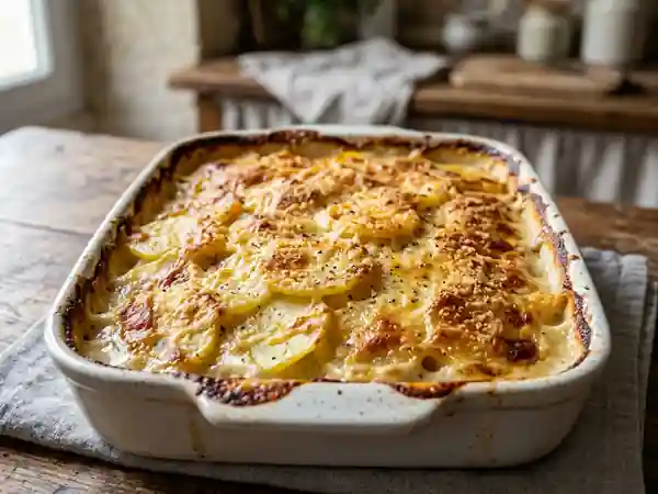Gratin de pommes de terre onctueux - Photo de présentation