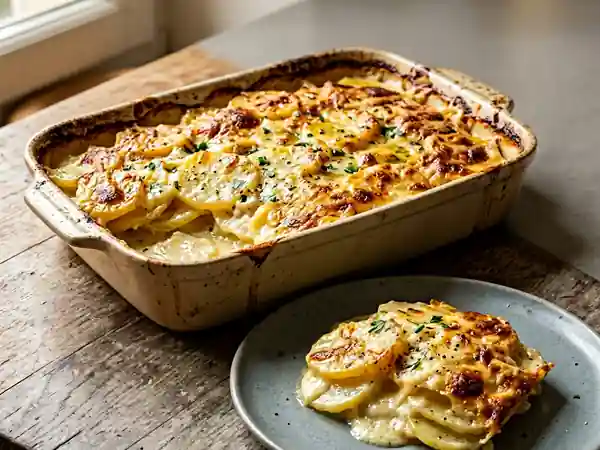 Gratin de pommes de terre fondant au Comté - Photo de présentation