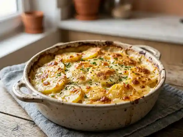 Gratin de pommes de terre crémeux au Carré Frais - Photo de présentation