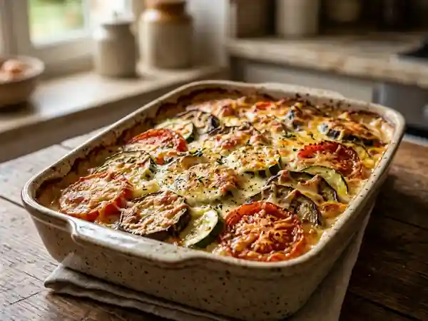 Gratin de Légumes Fondants au Fromage - Photo de présentation