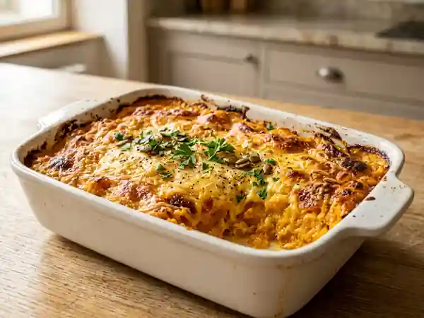 Gratin de potiron fondant à la muscade - Photo de présentation