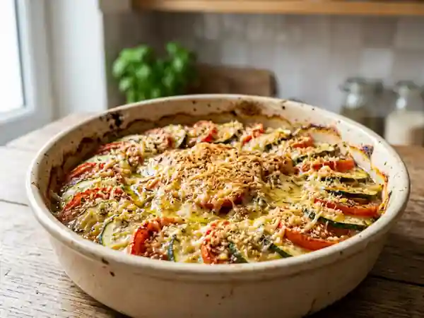 Gratin provençal fondant et croustillant - Photo de présentation