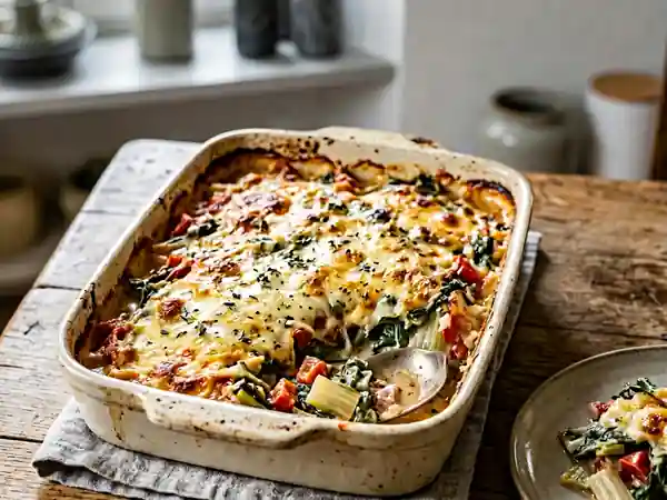 Gratin de Blettes Fondant à la Tomate - Photo de présentation
