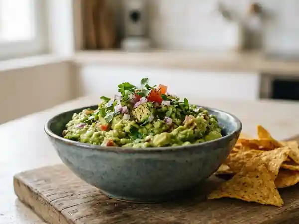 Guacamole maison facile et rapide : la recette parfaite pour un apéritif gourmand - Photo de présentation