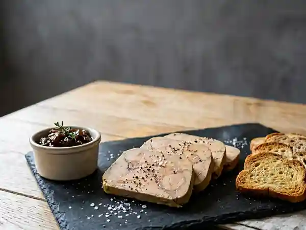 Terrine de foie gras fondante et parfumée - Photo de présentation