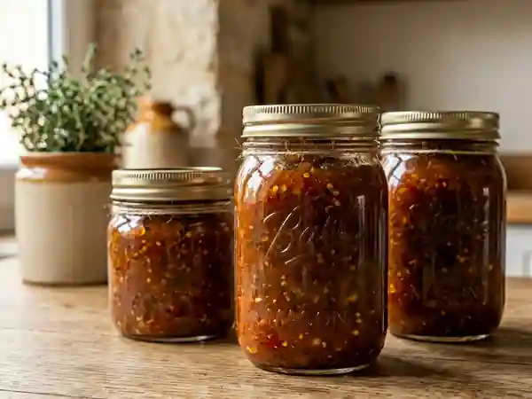 Guide complet pour stériliser votre chutney maison facilement - Photo de présentation