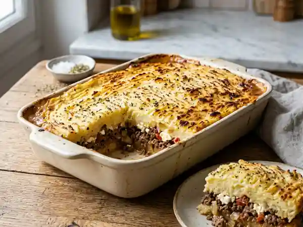 Hachis Parmentier à la Grecque : Saveurs Méditerranéennes Authentiques - Photo de présentation