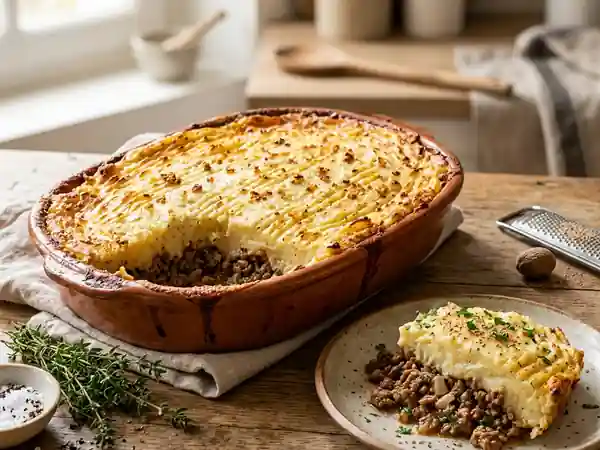 Hachis Parmentier fondant et muscadé - Photo de présentation