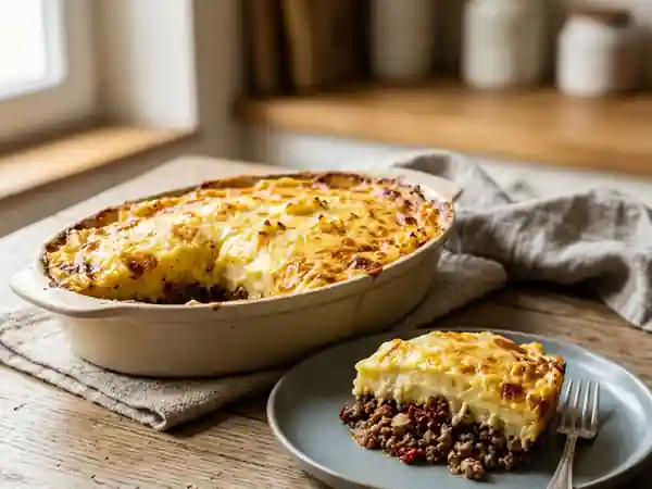 Parmentier de bœuf fondant aux tomates séchées - Photo de présentation