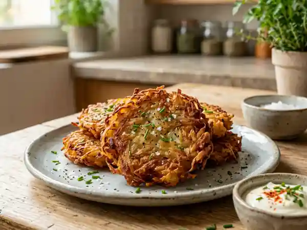 Hashbrowns dorés et ultra croustillants - Photo de présentation
