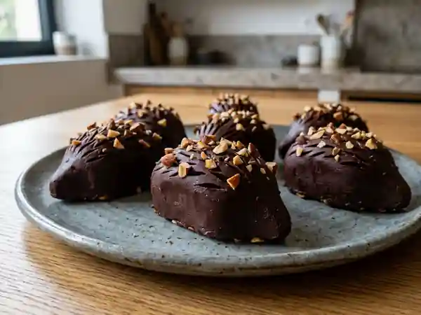 Hérisson fondant chocolat et amandes - Photo de présentation