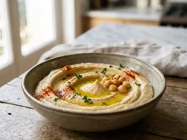 Houmous ultra crémeux au tahini - Photo de présentation