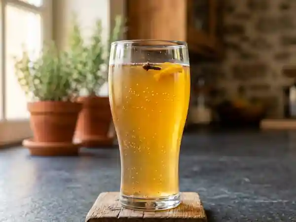 Hydromel russe traditionnel fait maison - Photo de présentation