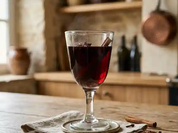 Hypocras Médiéval : Vin Épicé Authentique et Réconfortant - Photo de présentation