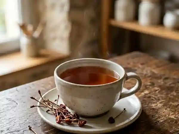 Infusion Bienfaisante aux Queues de Cerises : Recette Naturelle et Facile - Photo de présentation