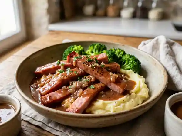 Jambon au Porto rapide et savoureux - Photo de présentation