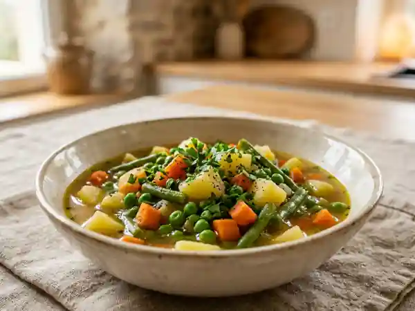 Jardinière fondante aux petits légumes frais - Photo de présentation